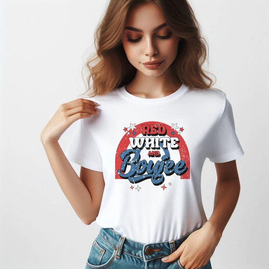 “Red, White, and Boujee” shirt